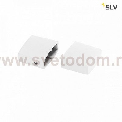 SLV 184141 Endkappe f?r EASYTEC II, 2 Stk., weiss