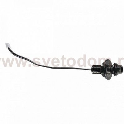SLV 188200 Cabinet Stick System Single base w/ plug, black