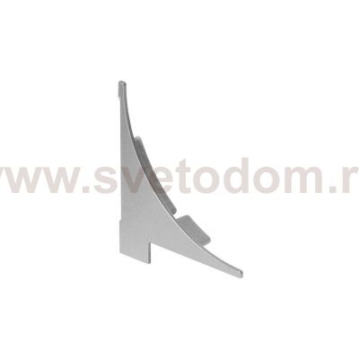 SLV 213574 GLENOS Endkappe f?r Regal- Profil, 2 Stk, silber