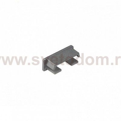SLV 213774 GLENOS Endkappe f?r Profi- Profil 2609 FLAT, silber, 2 St?ck