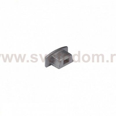 SLV 213834 GLENOS Endkappe f?r Linear- Profil 1809, silber, 2 St?ck