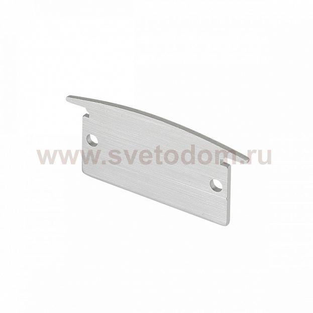 SLV 214414 GLENOS Endkappe f?r Profi- Einbau-Profil 3314, aluminium eloxiert, 2 St?ck