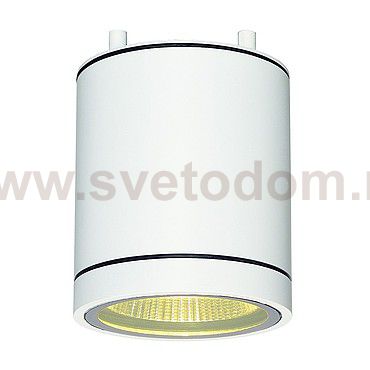SLV 228501 ENOLA_C OUT CL Deckenleuchte, rund, weiss, 9W LED, 3000K, 35°