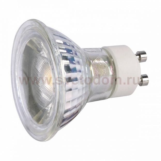 SLV 551872 LED GU10 Leuchtmittel, 6W, COB LED, 38°, 2700K, nicht dimmbar