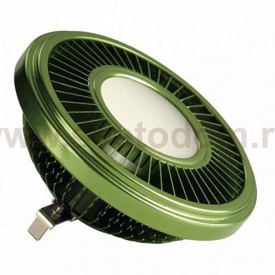 SLV 570642 LED QRB111 Leuchtmittel, gr?n, 19,5W, 140°, 2700K, dimmbar