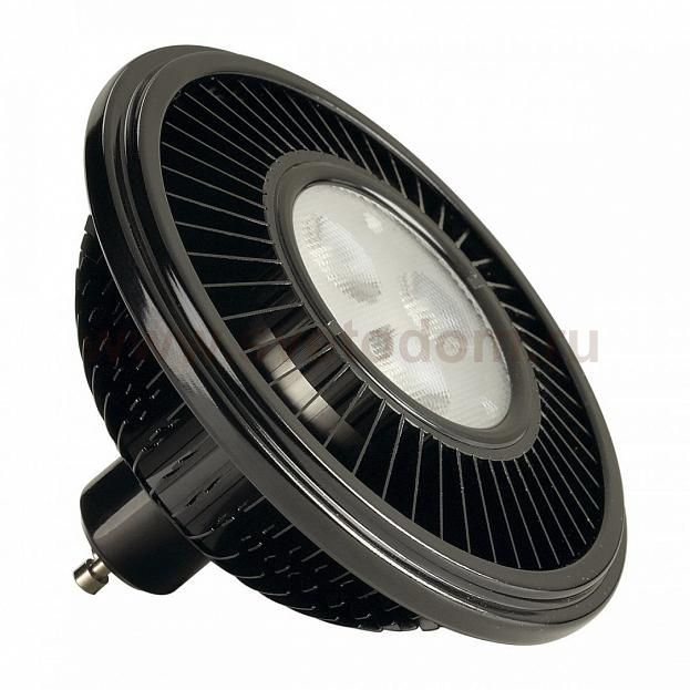SLV 570662 LED ES111 Leuchtmittel, schwarz, 15W, 30°, 2700K