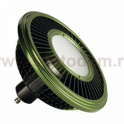 SLV 570722 LED ES111 Leuchtmittel, gr?n, 15W, 140°, 2700K
