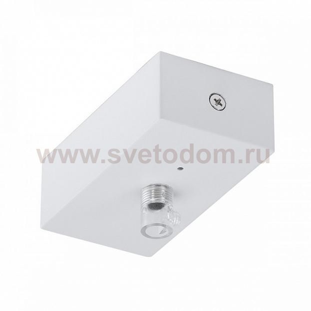 SLV 925191 Rosette TRON, weiss, mit Zugentlastung