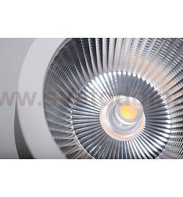 1000110 SLV KALU 1 LED светильник накладной с COB LED 17Вт, 3000К, 1000лм, 24°, черный