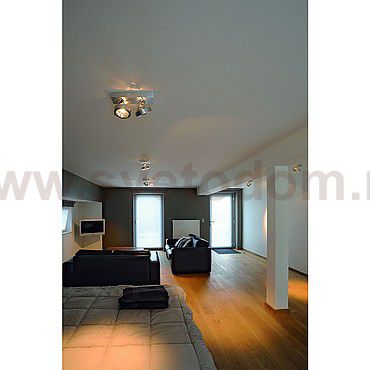 1000112 SLV KALU 1 LED светильник накладной с COB LED 17Вт, 3000К, 1000лм, 24°, белый/ черный