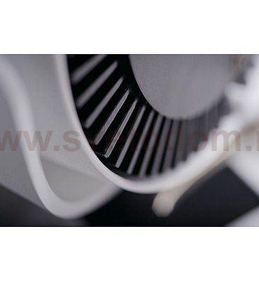 1000112 SLV KALU 1 LED светильник накладной с COB LED 17Вт, 3000К, 1000лм, 24°, белый/ черный