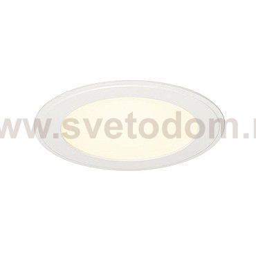SLV 1000276 NIMA светильник встраиваемый  10Вт c LED 3000К,350 mA, белый
