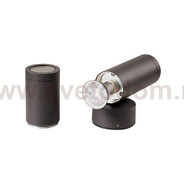 SLV 1000286 THELFF светильник настенный IP44 для 2x ламп GU10 по 11Вт макс., антрацит