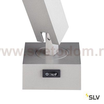 1000326 SLV STIX светильник накладной с выключателем и LED 4.5Вт, 3000К, 185лм, серебристый