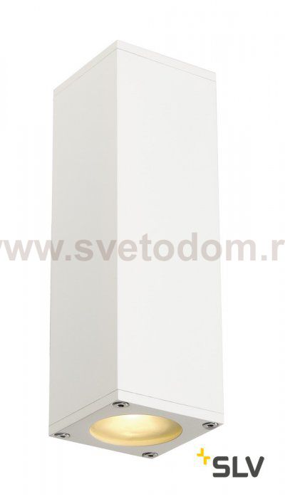 1000327 SLV THEO UP/DOWN светильник настенный для 2-х ламп GU10 по 50Вт макс., белый