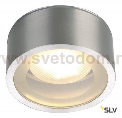 1000339 SLV ROX GX53 C светильник потолочный IP44 для лампы GX53 11Вт макс., матированный алюминий