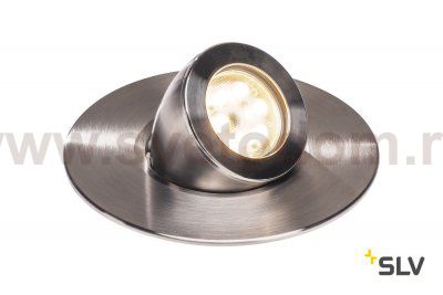 1000384 SLV GIMBLE OUT LED светильник встраиваемый IP67 с LED 13Вт, 3000К, 940лм, сталь