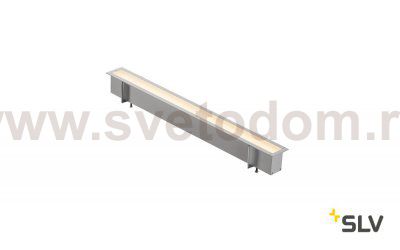 1000388 SLV ANINDA LED  60 светильник встраиваемый 700мА с LED 16Вт, 3000К, 1040лм, 90°, серебристый
