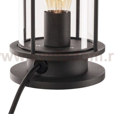 1000399 SLV PHOTONIA TL светильник настол./подвесной IP44 для лампы E27 60Вт макс., без вилки, антрацит/прозрач.