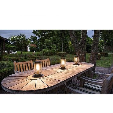 1000399 SLV PHOTONIA TL светильник настол./подвесной IP44 для лампы E27 60Вт макс., без вилки, антрацит/прозрач.