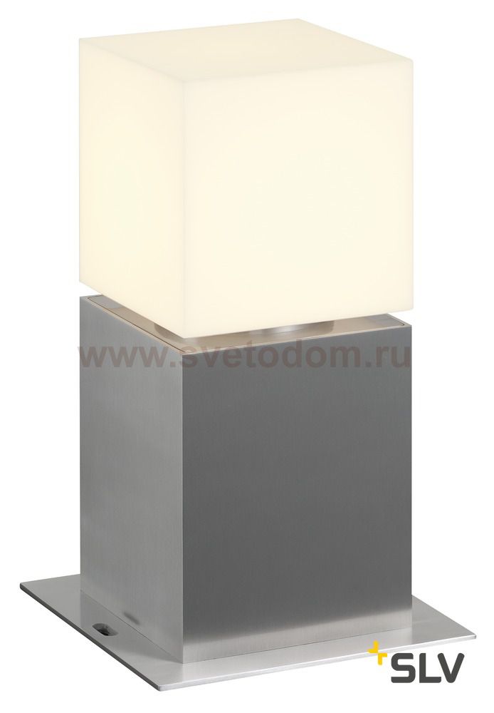 SLV 1000416 SQUARE POLE 30 LED светильник ландшафтный IP44 12Вт с LED 3000K, 760лм, сталь/ белый
