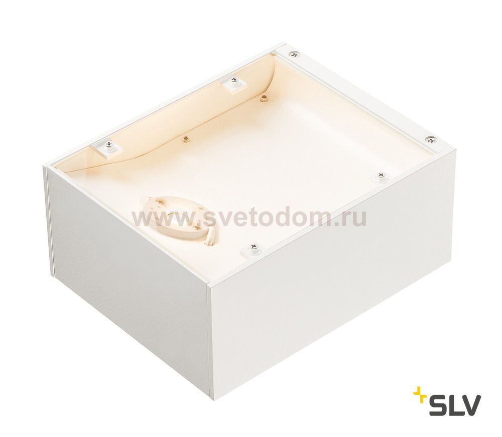 SLV 1000422 SHELL 15 WL светильник настенный 15Вт с LED 3000K, 1400лм, 120°, белый
