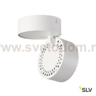 1000425 SLV TOTHEE светильник накладной с LED 13.6Вт (17Вт), 3000К, 1250лм, 25°, белый