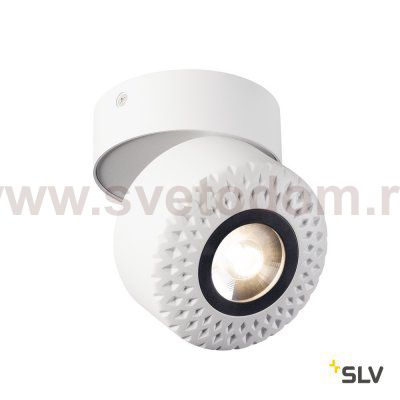 1000425 SLV TOTHEE светильник накладной с LED 13.6Вт (17Вт), 3000К, 1250лм, 25°, белый