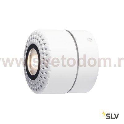 1000425 SLV TOTHEE светильник накладной с LED 13.6Вт (17Вт), 3000К, 1250лм, 25°, белый