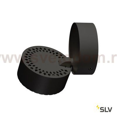 1000426 SLV TOTHEE светильник накладной с LED 13.6Вт (17Вт), 3000К, 1250лм, 50°, черный