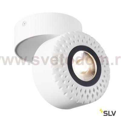 1000427 SLV TOTHEE светильник накладной с LED 13.6Вт (17Вт), 3000К, 1250лм, 50°, белый