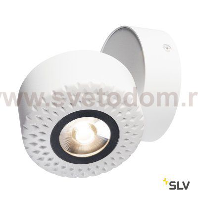 1000427 SLV TOTHEE светильник накладной с LED 13.6Вт (17Вт), 3000К, 1250лм, 50°, белый