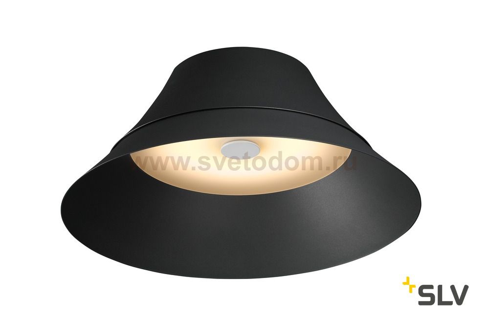 SLV 1000437 BATO 45 LED CW светильник накладной 30Вт с LED 2700К, 1450лм, 100°,  черный