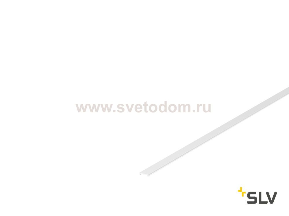 1000468 SLV GRAZIA 10, экран плоский ПММА, 2 м, молочный