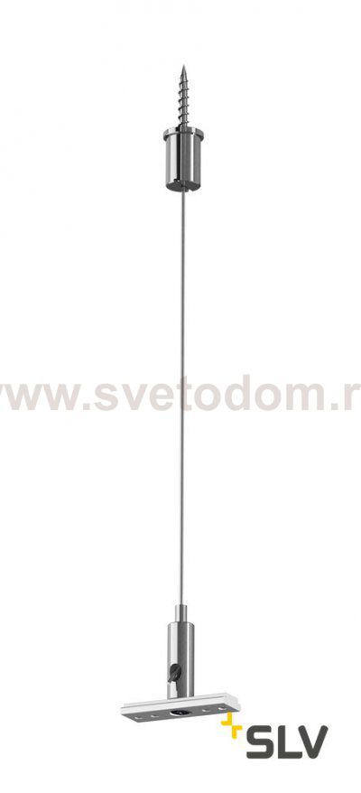 1000535 SLV GRAZIA 20, подвес профиля, 2 м, 2шт., сталь