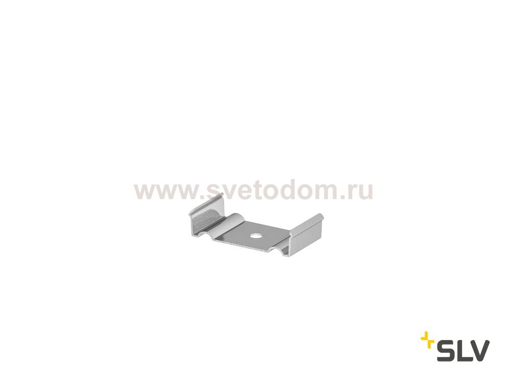 1000536 SLV GRAZIA 20, зажим монтажный невидимый , 2шт., сталь