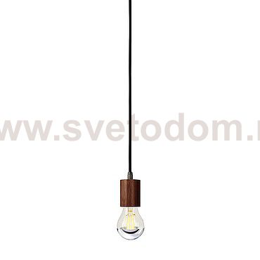 1000583 SLV FITU Е27 PD светильник подвесной 2.5m для лампы Е27 60Вт макс., без основания, бамбук темный