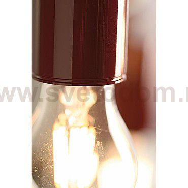 1000583 SLV FITU Е27 PD светильник подвесной 2.5m для лампы Е27 60Вт макс., без основания, бамбук темный