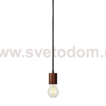 1000583 SLV FITU Е27 PD светильник подвесной 2.5m для лампы Е27 60Вт макс., без основания, бамбук темный