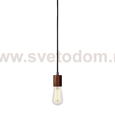 1000583 SLV FITU Е27 PD светильник подвесной 2.5m для лампы Е27 60Вт макс., без основания, бамбук темный