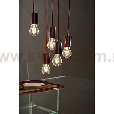 1000585 SLV FITU Е27 PD светильник подвесной 2.5m для лампы Е27 60Вт макс., без основания, бетон