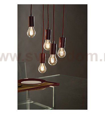 1000585 SLV FITU Е27 PD светильник подвесной 2.5m для лампы Е27 60Вт макс., без основания, бетон