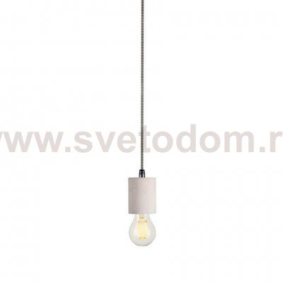 1000585 SLV FITU Е27 PD светильник подвесной 2.5m для лампы Е27 60Вт макс., без основания, бетон
