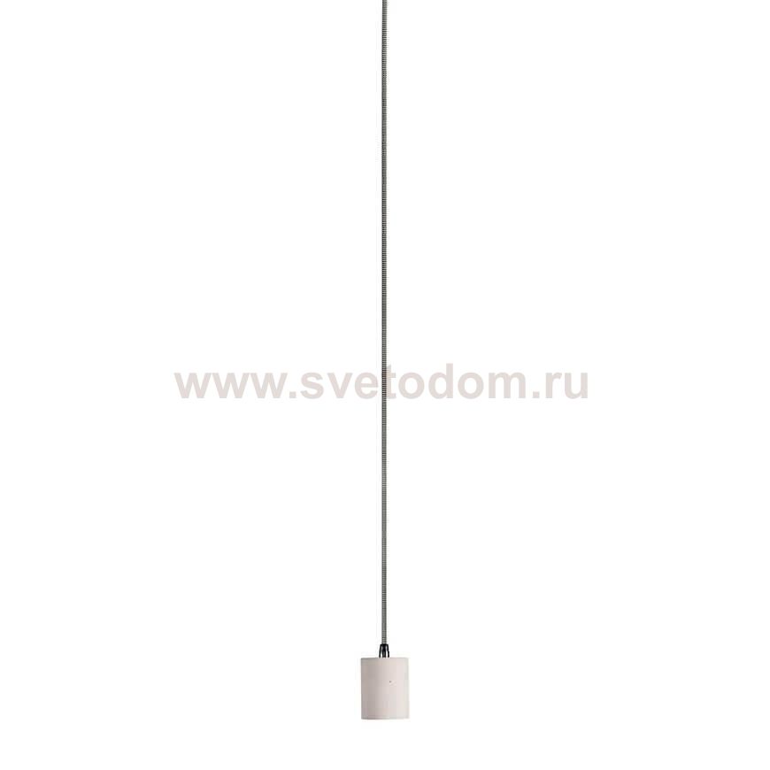 1000585 SLV FITU Е27 PD светильник подвесной 2.5m для лампы Е27 60Вт макс., без основания, бетон