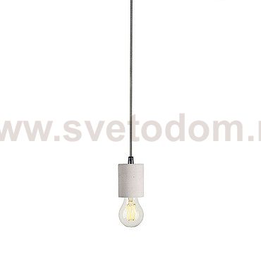 1000586 SLV FITU Е27 PD-2 светильник подвесной 5m для лампы Е27 60Вт макс., без основания, бетон