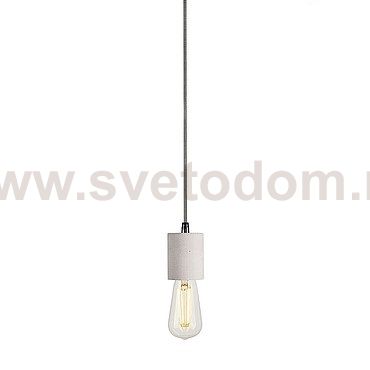 1000586 SLV FITU Е27 PD-2 светильник подвесной 5m для лампы Е27 60Вт макс., без основания, бетон