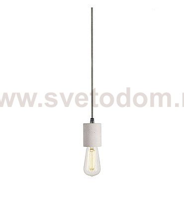 1000586 SLV FITU Е27 PD-2 светильник подвесной 5m для лампы Е27 60Вт макс., без основания, бетон