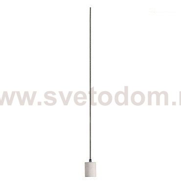 1000586 SLV FITU Е27 PD-2 светильник подвесной 5m для лампы Е27 60Вт макс., без основания, бетон