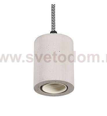 1000586 SLV FITU Е27 PD-2 светильник подвесной 5m для лампы Е27 60Вт макс., без основания, бетон