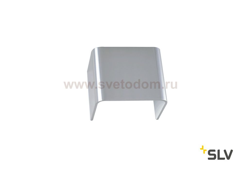 1000619 SLV мАNA 120, плафон из алюминия, полированный алюминий